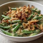 Easy Dairy-Free Green Bean Casserole with Coconut Milk
