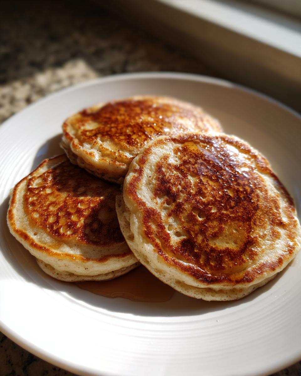 Easy Gluten Free Banana Oatmeal Pancakes - detail 1