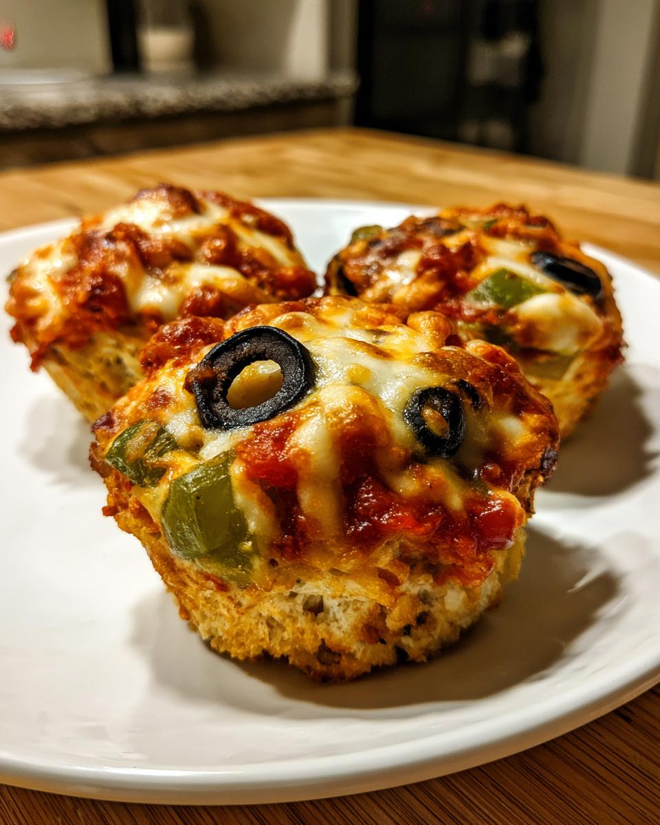 Easy Gluten Free Pizza Bites in a Muffin Pan - detail 1