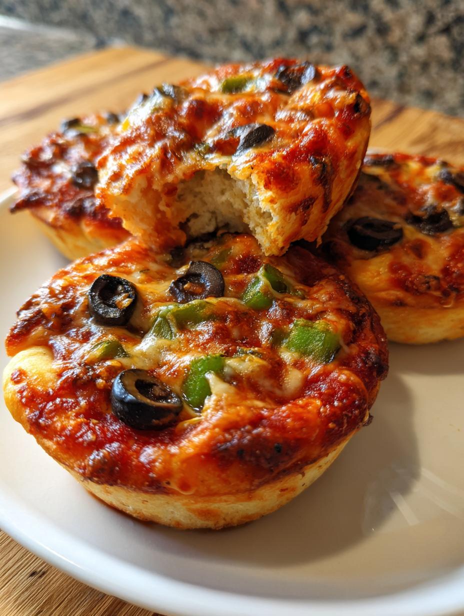 Easy Gluten Free Pizza Bites in a Muffin Pan - detail 2