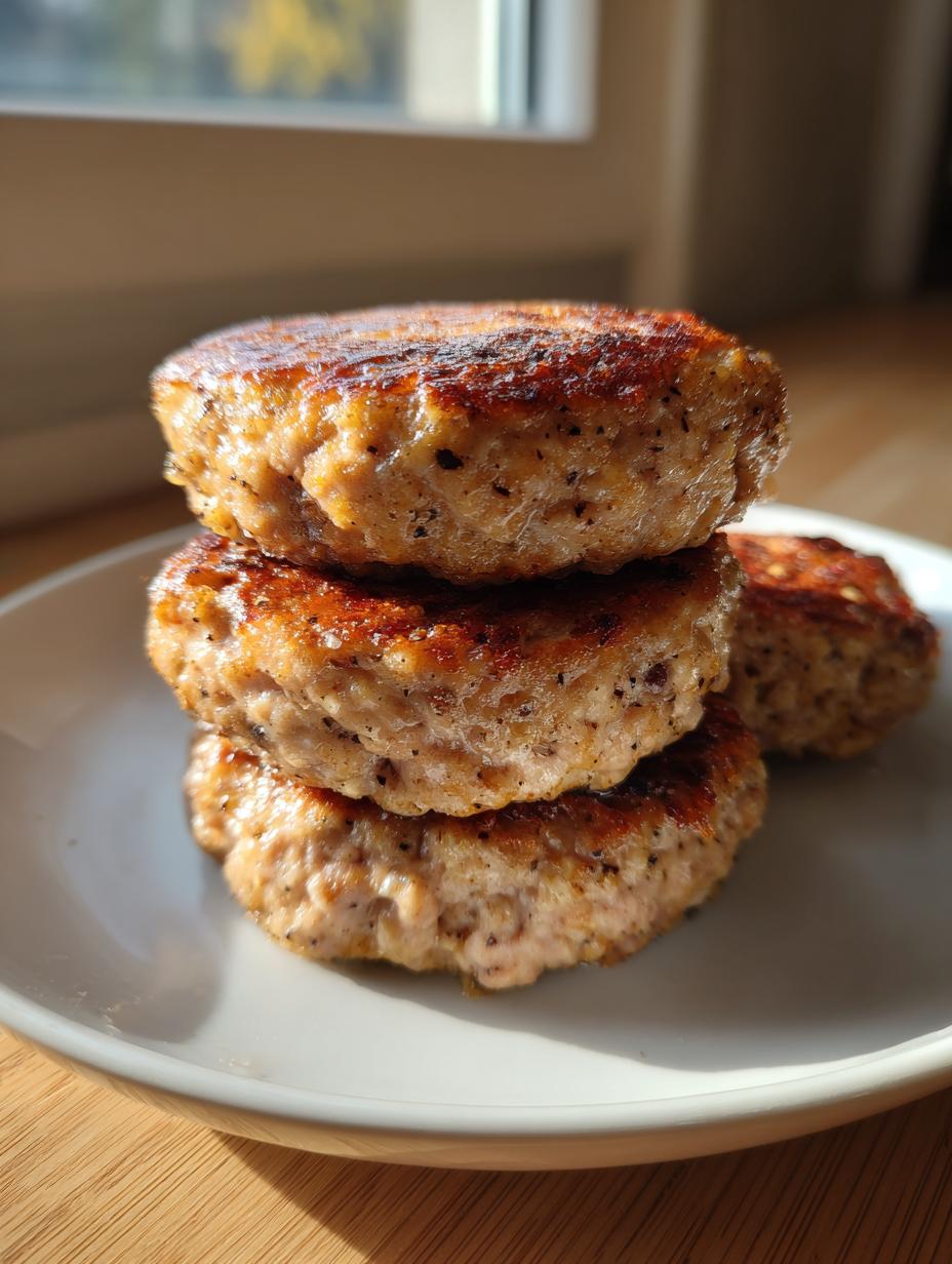 Easy Homemade Turkey Sausage Patties - detail 2