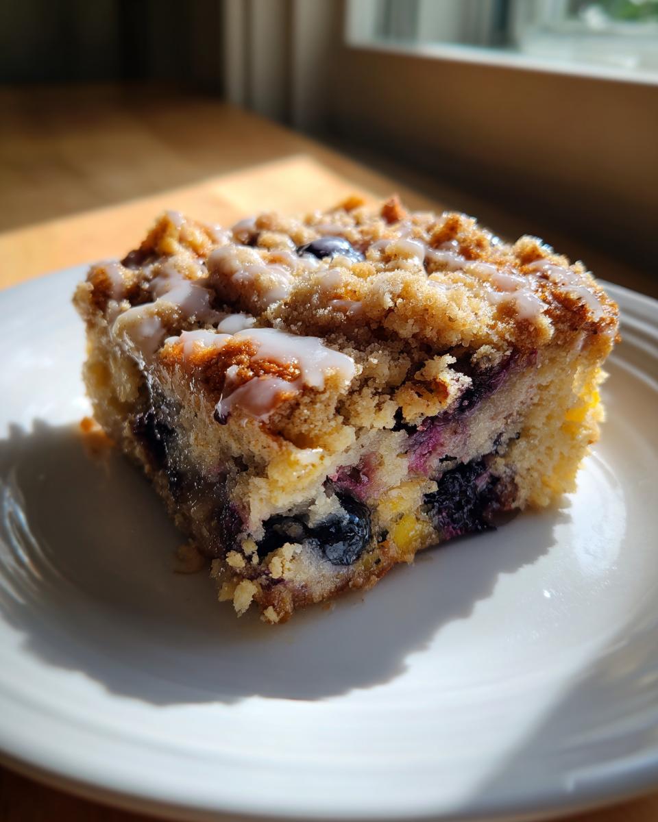 Gluten-Free Blueberry Breakfast Casserole With Lemon - detail 1