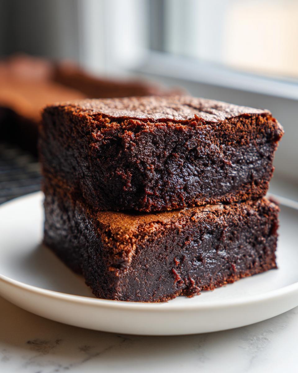 Gluten-Free Brownies Easy Fudgy Chocolate Recipe - detail 1