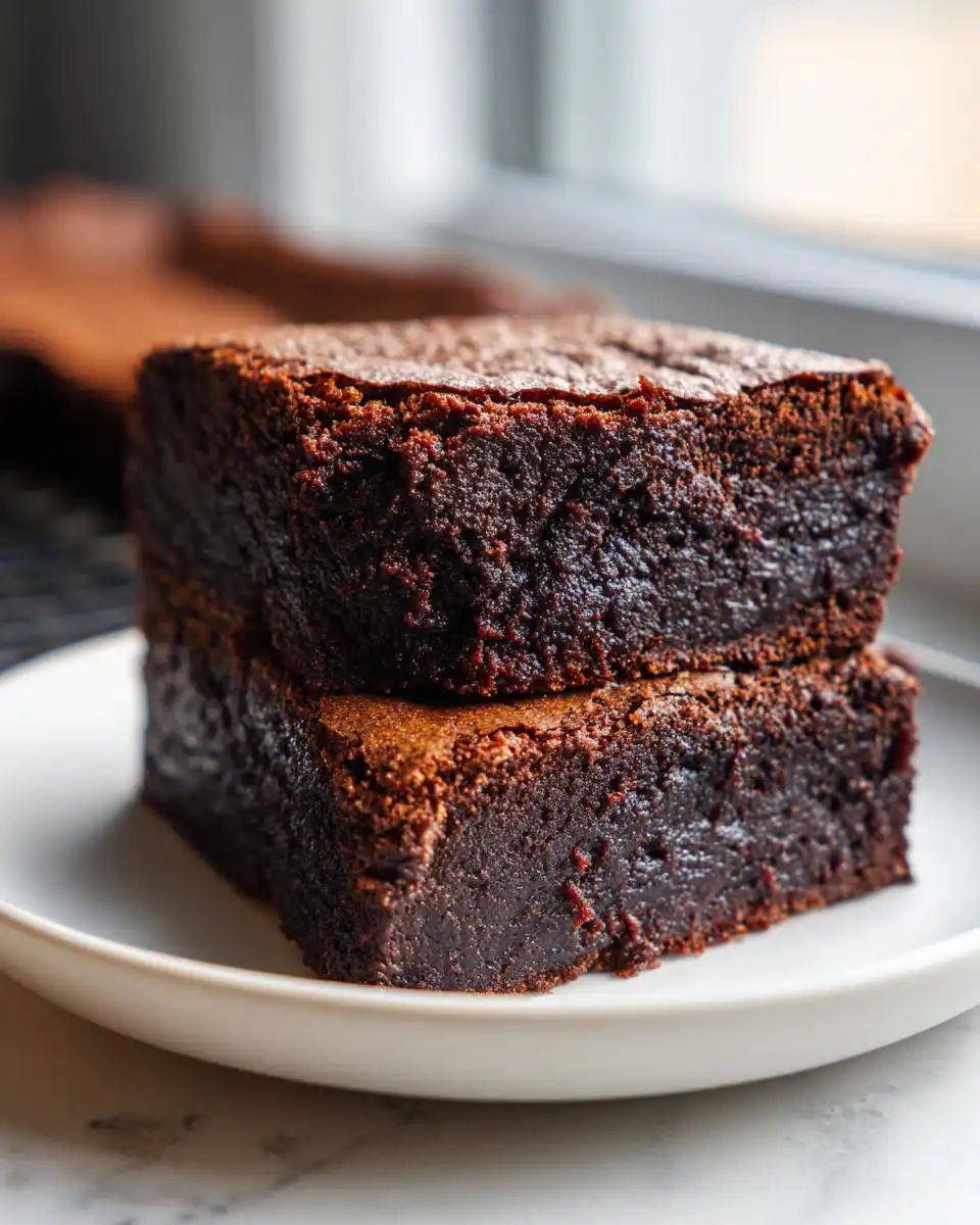 Gluten-Free Brownies Easy Fudgy Chocolate Recipe - detail 1