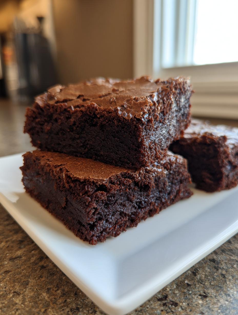 Gluten-Free Brownies Easy Fudgy Chocolate Recipe - detail 2