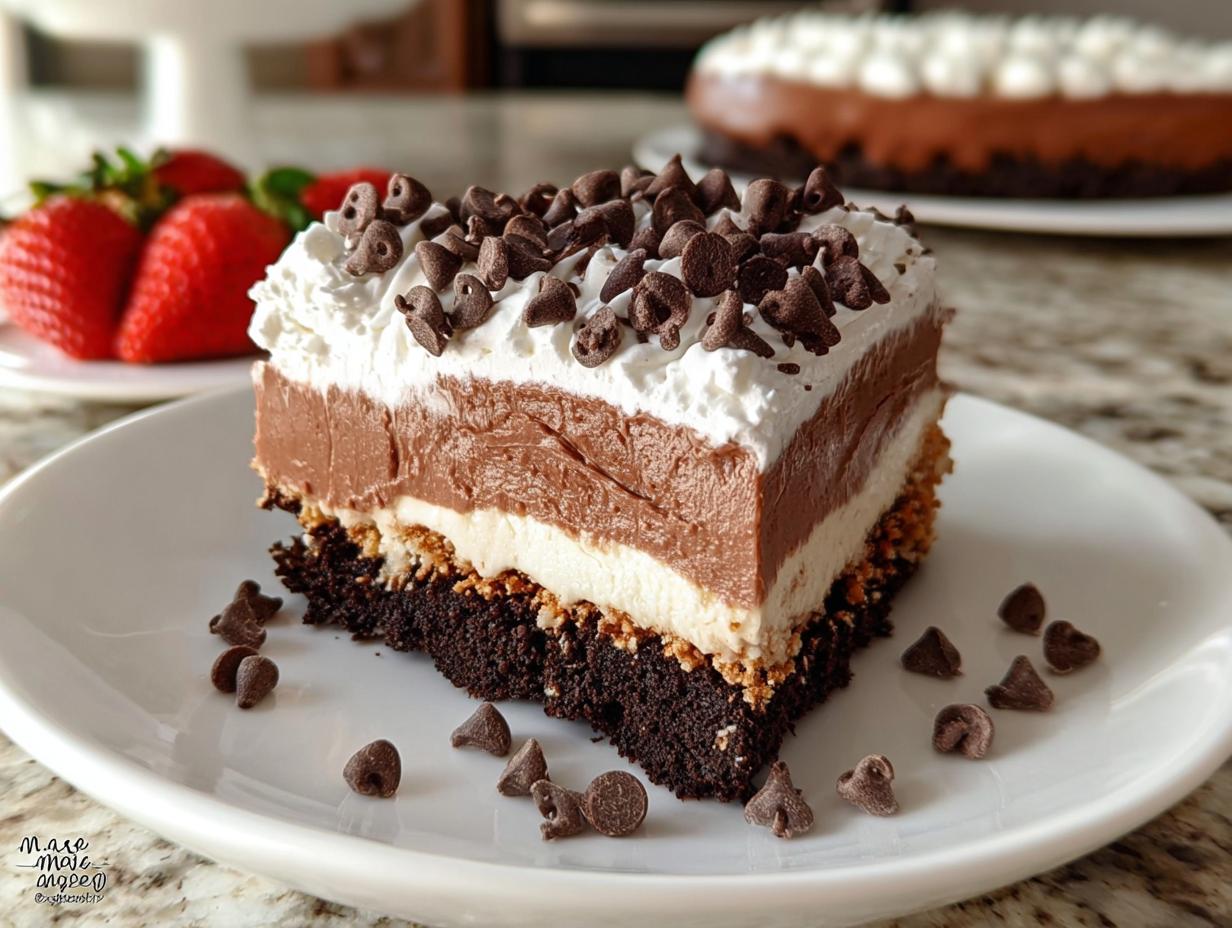 Amazing 320-Calorie Gluten-Free Chocolate Lasagna Easy