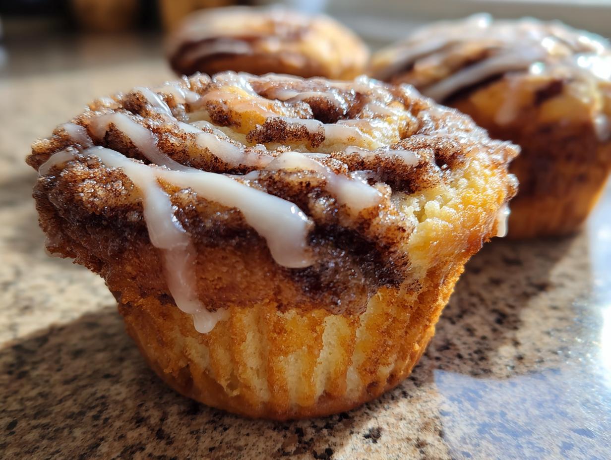 Amazingly Soft 12 Gluten Free Cinnamon Roll Muffins