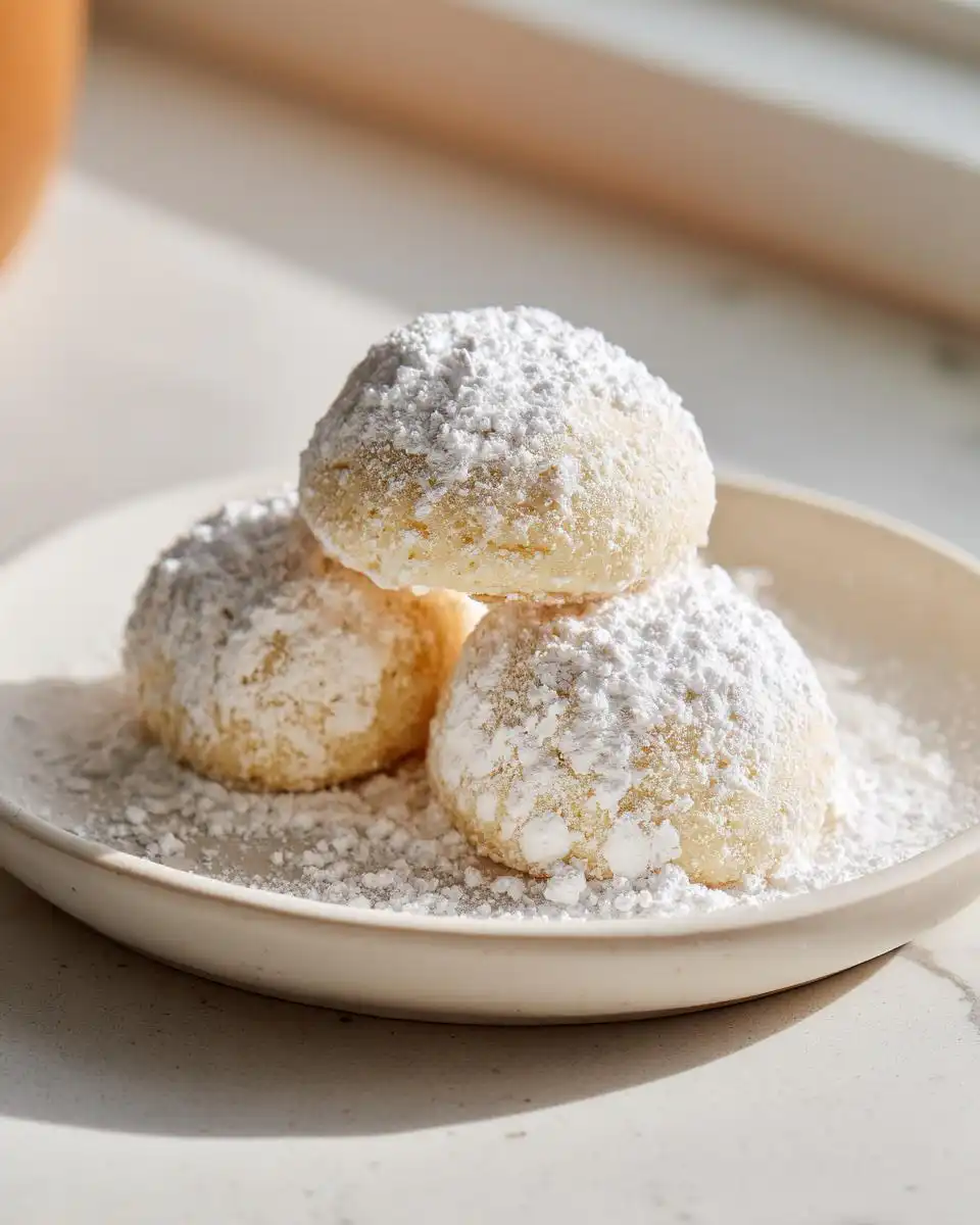 Gluten Free Snowball Cookies That Melt in Your Mouth - detail 1