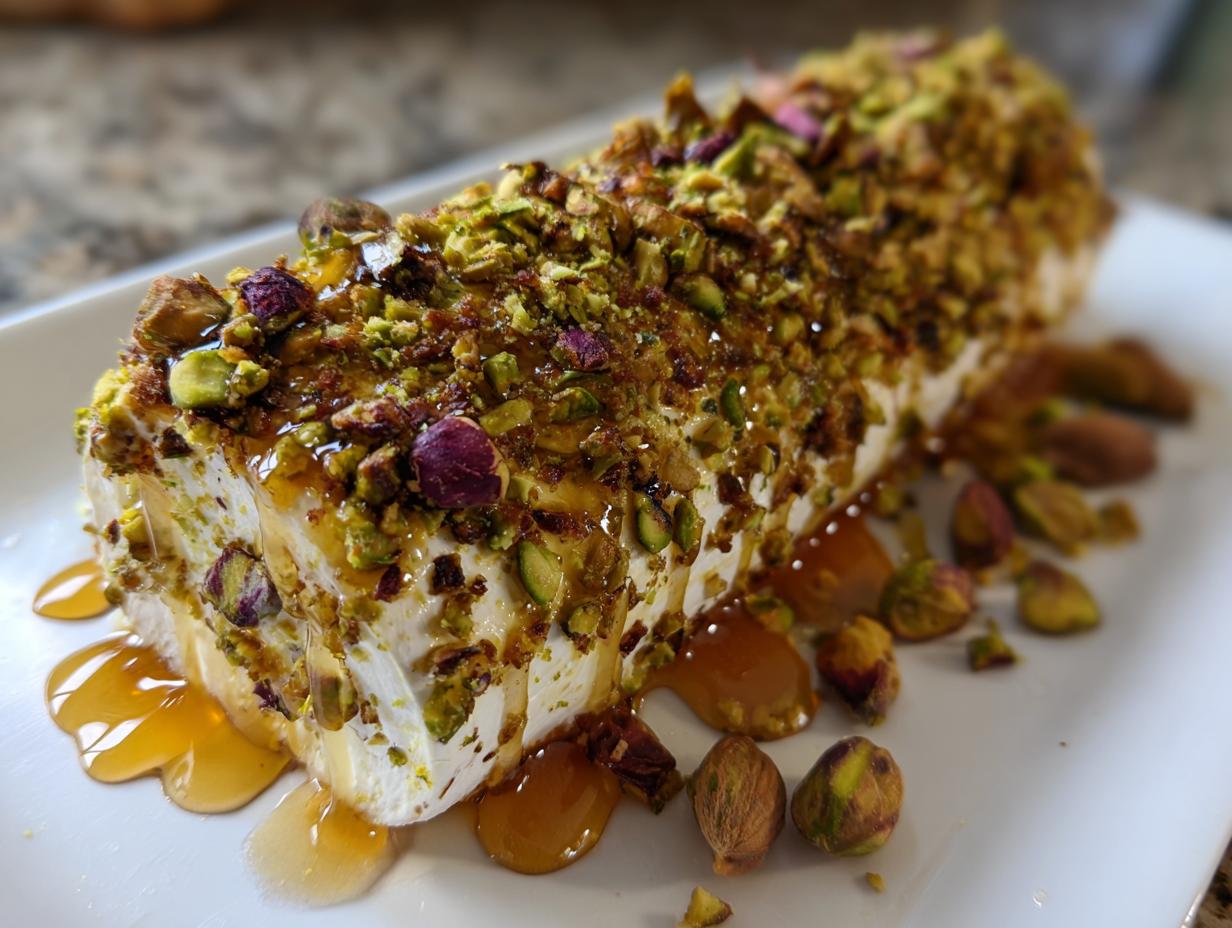 5 Minute Goat Cheese Appetizer with Honey Magic