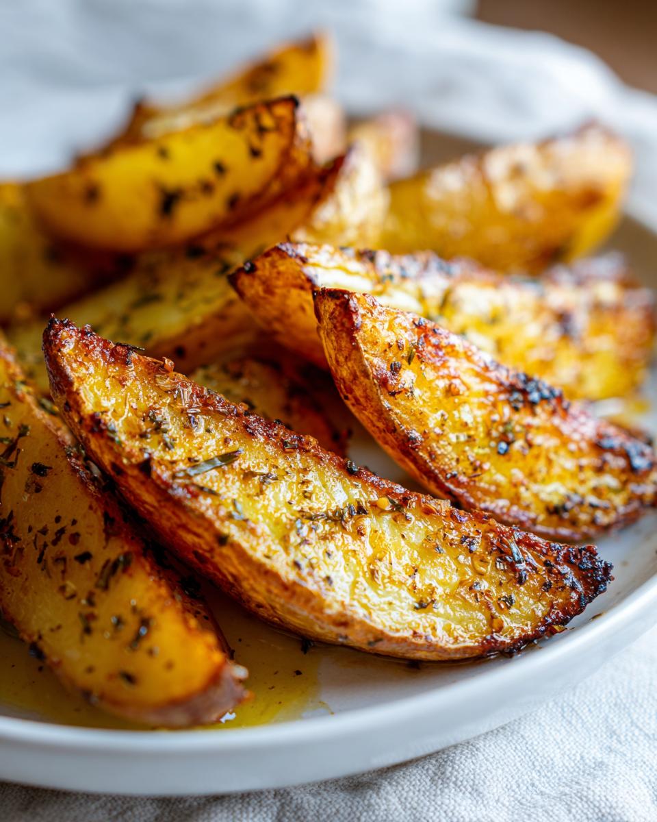 Greek lemon potatoes - detail 1