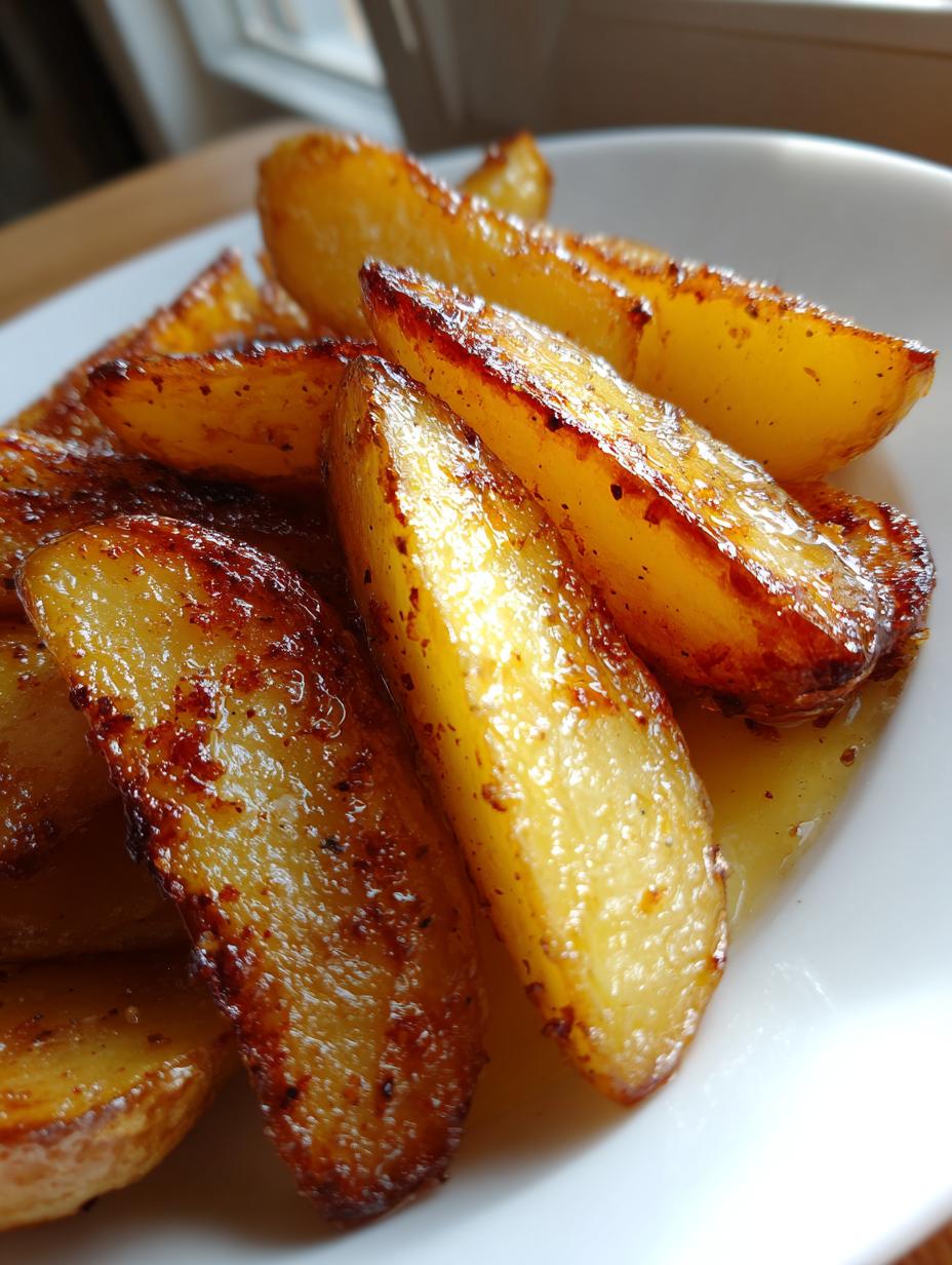 Greek lemon potatoes - detail 2