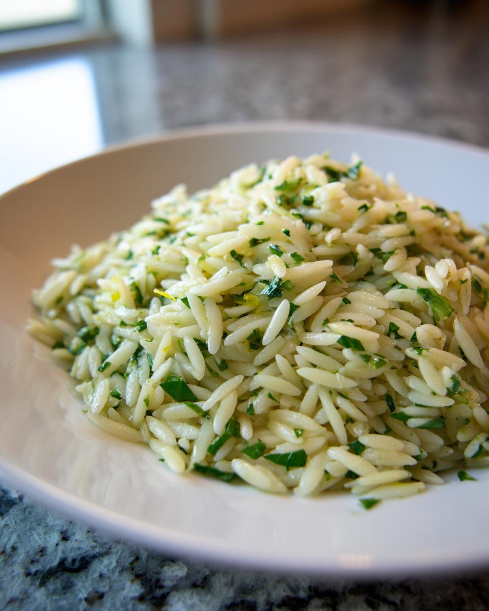 Greek orzo - detail 1