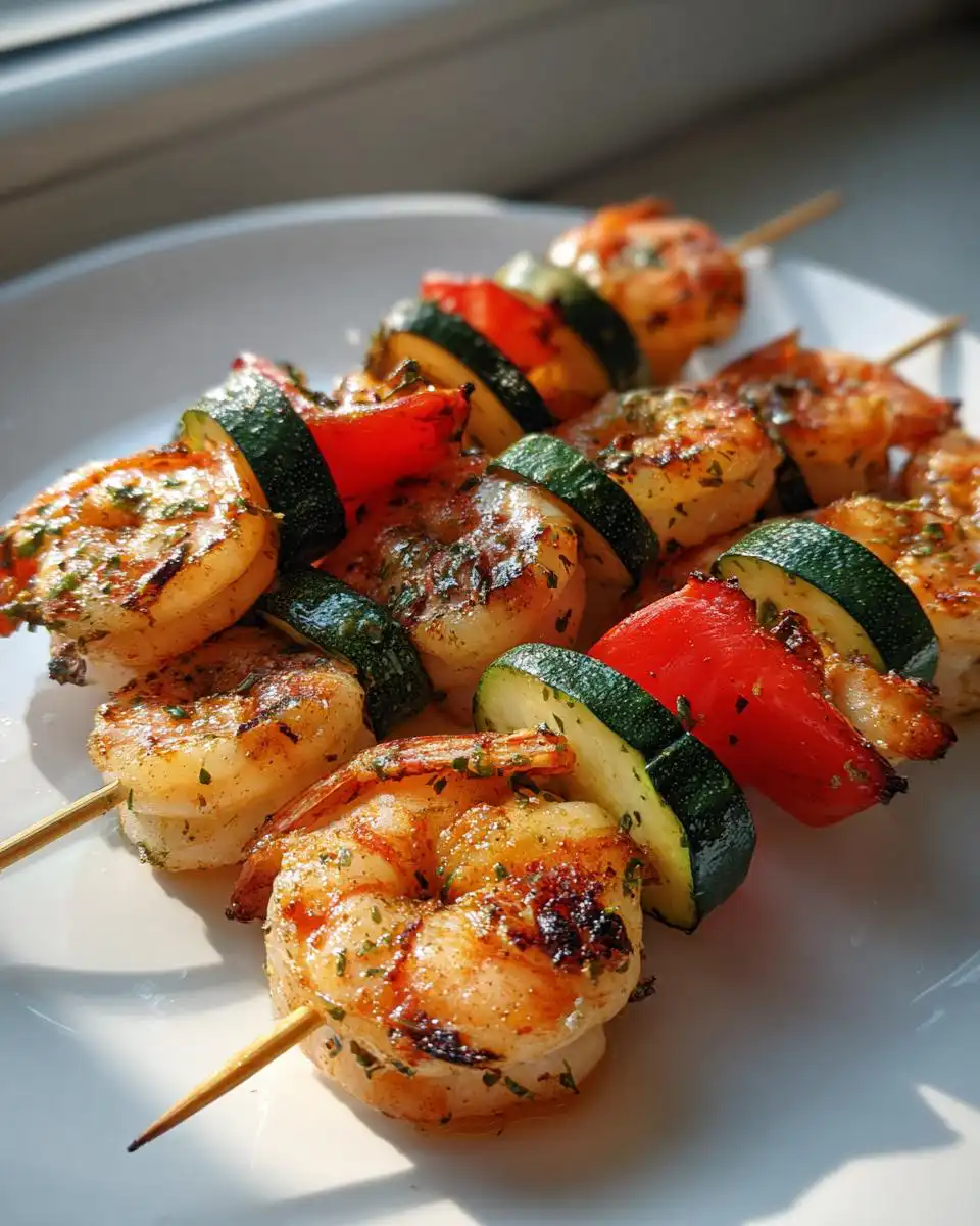 Grilled Shrimp Kebabs - detail 1