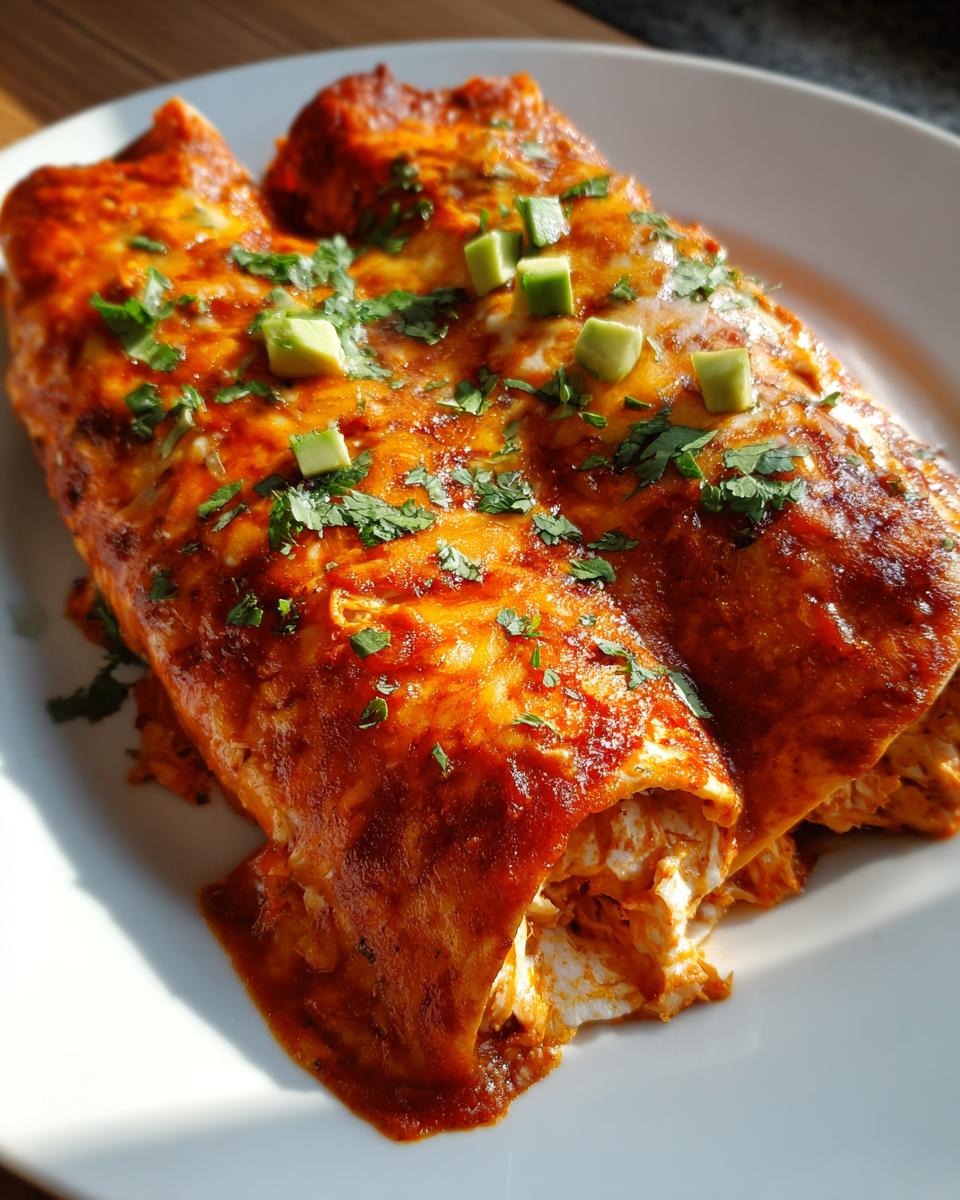 High-Protein Chicken Enchiladas - detail 1