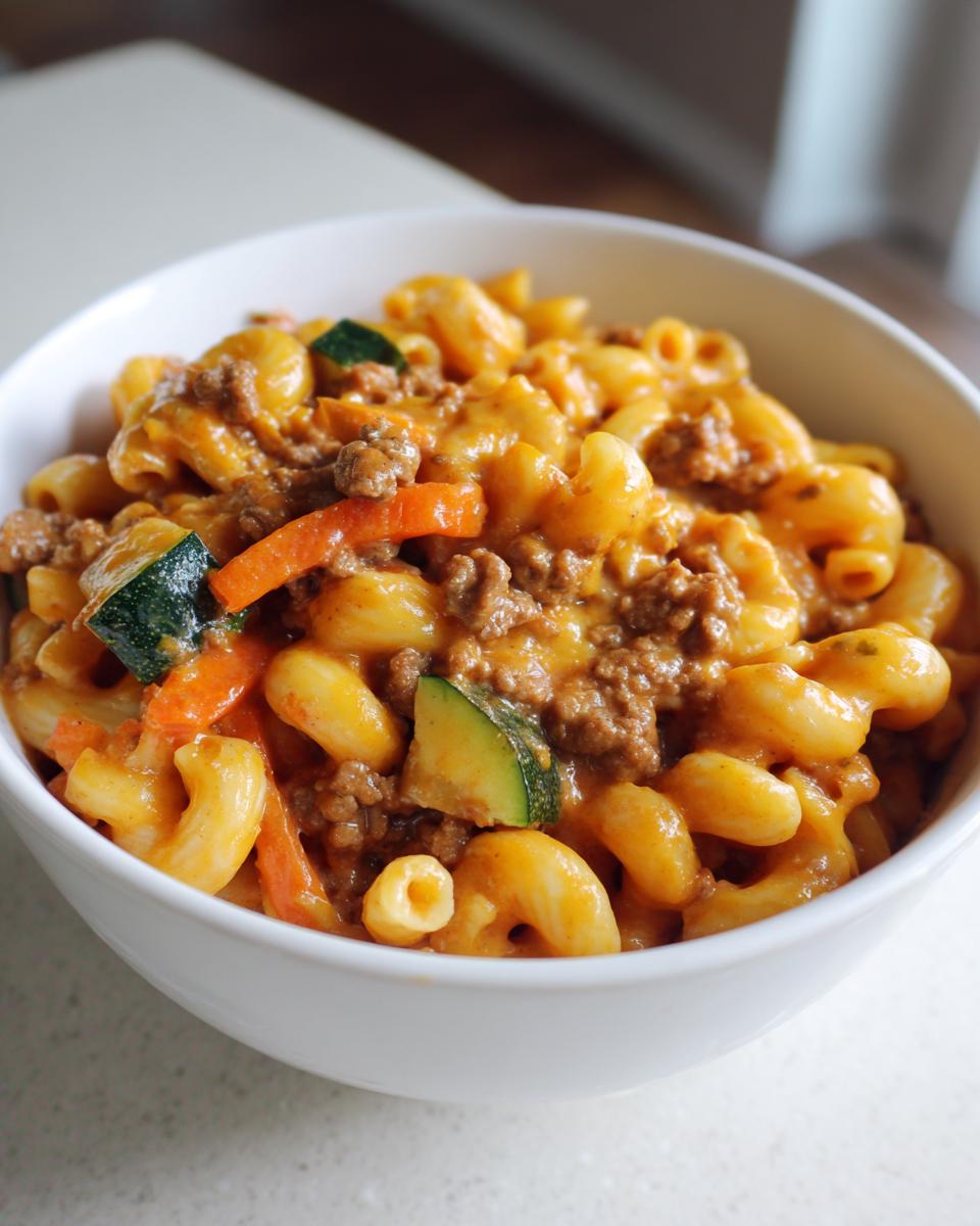 High-Protein Hamburger Helper – One-Pot Healthy Comfort Food - detail 1