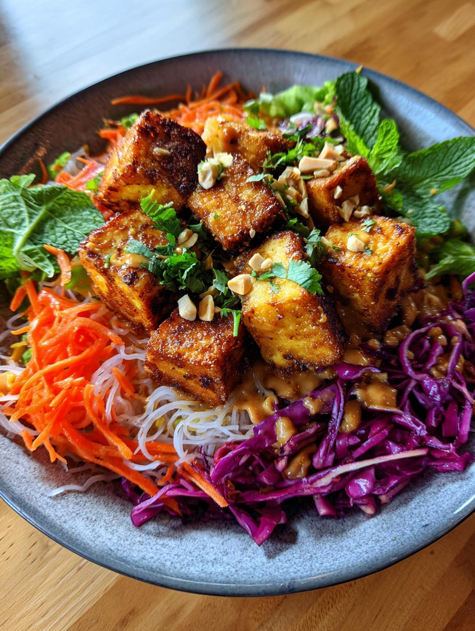 High-Protein Spring Roll Tofu Bowls - detail 2