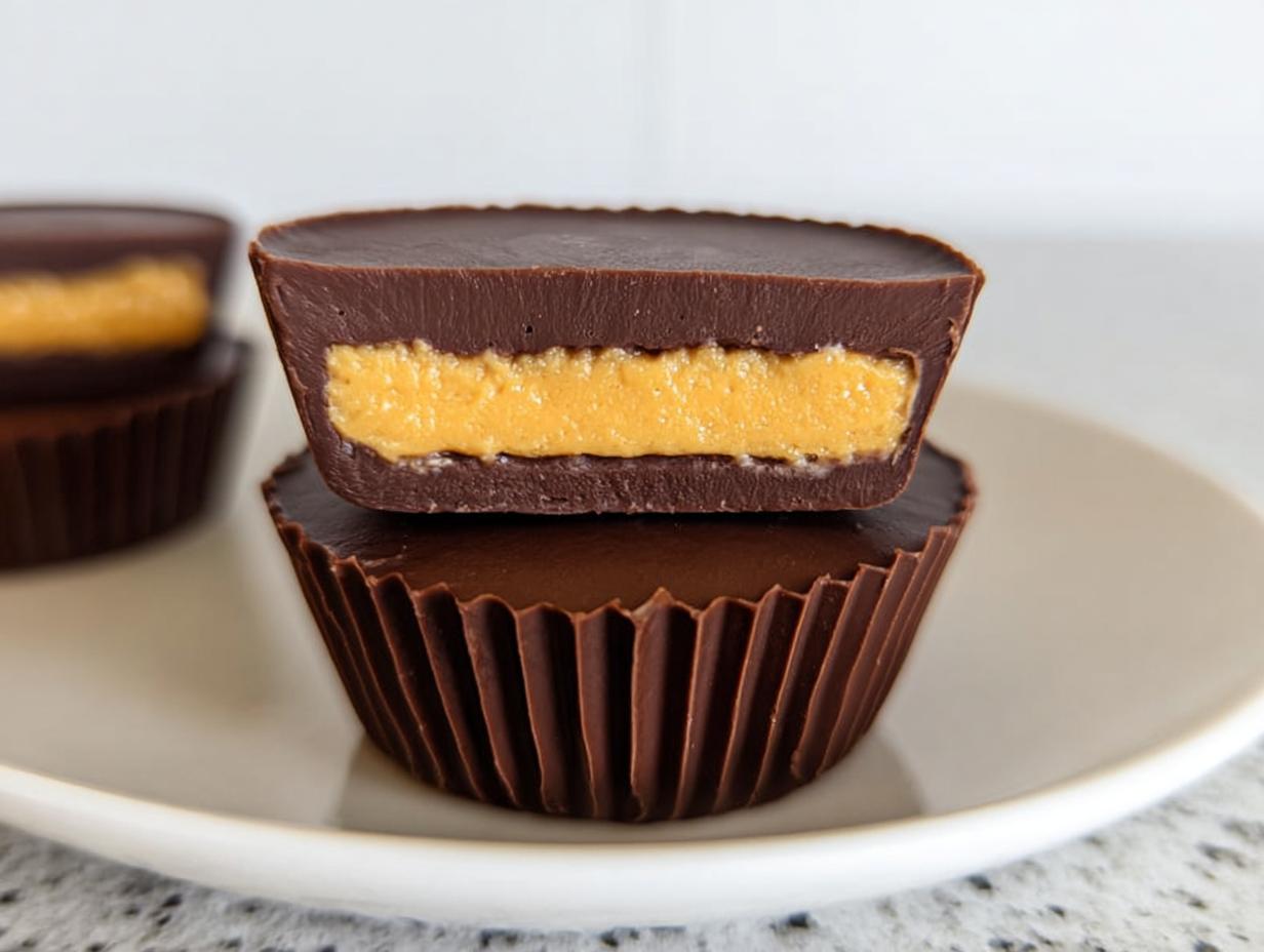 5 Amazing Homemade peanut butter cups