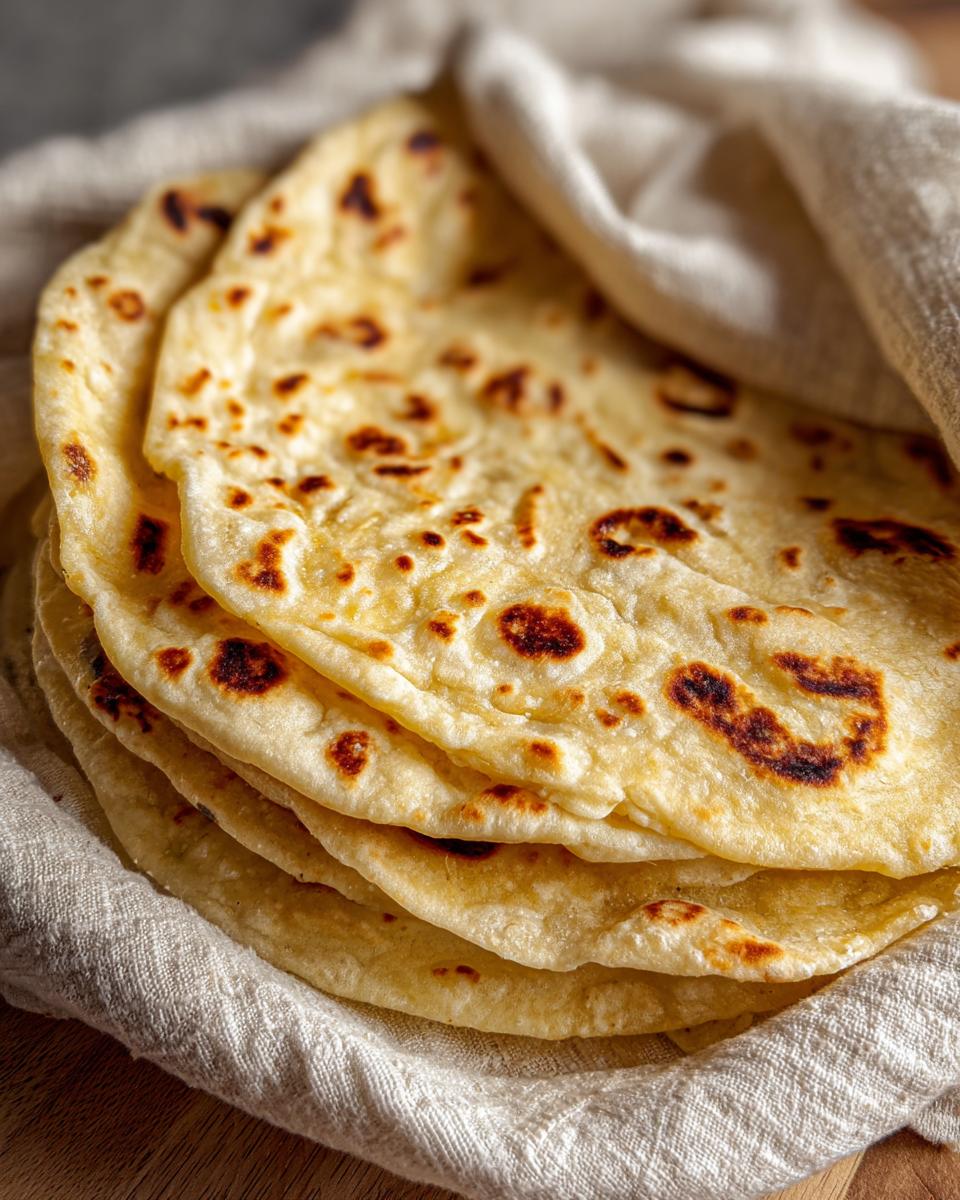 Homemade tortillas - detail 1