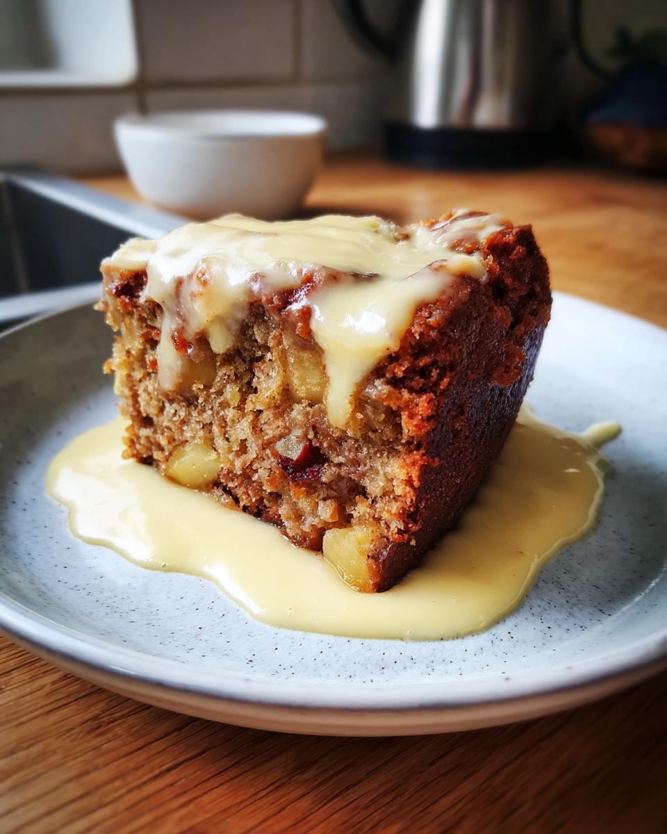 Irish apple cake - detail 1