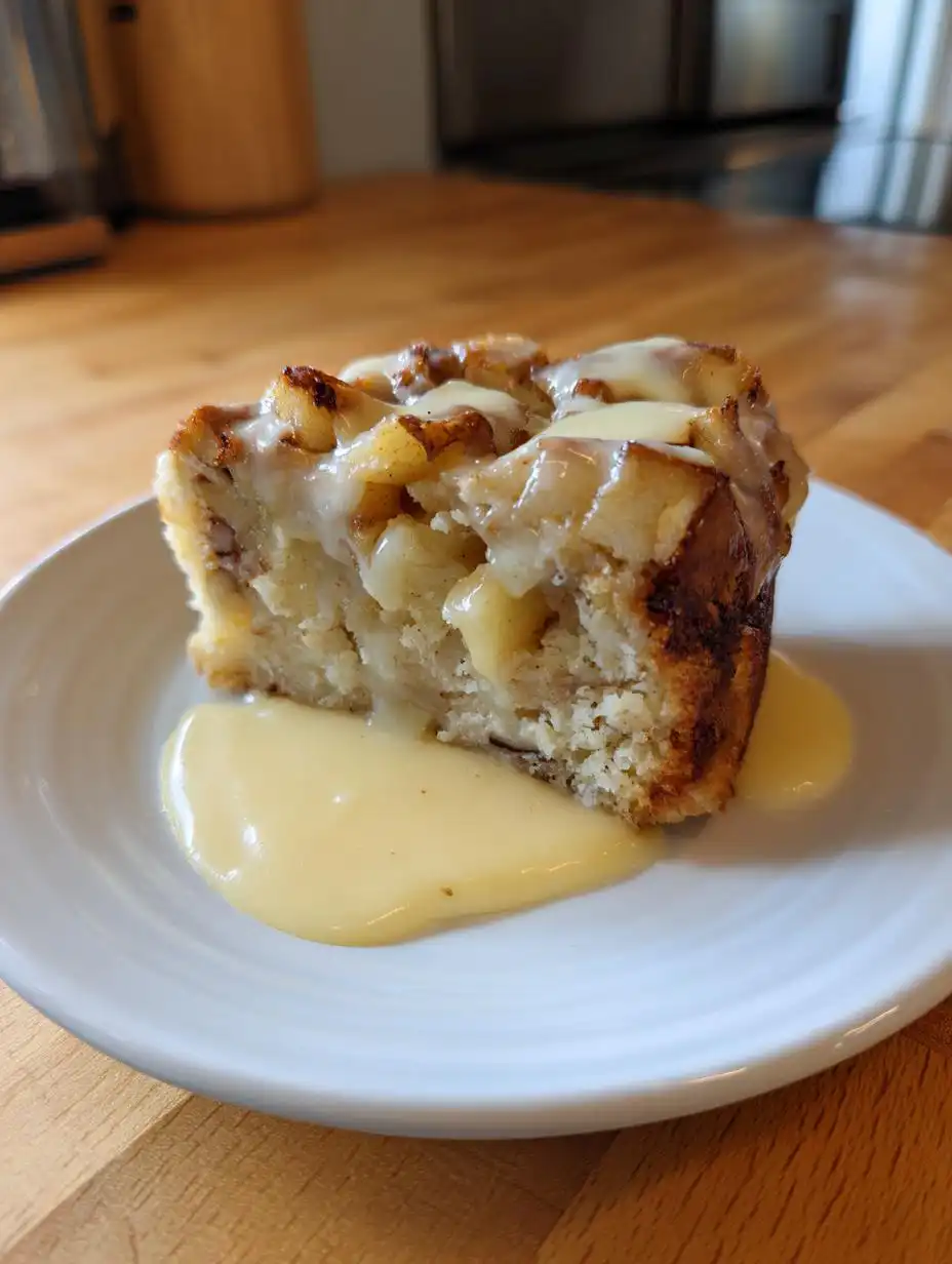 Irish apple cake - detail 2