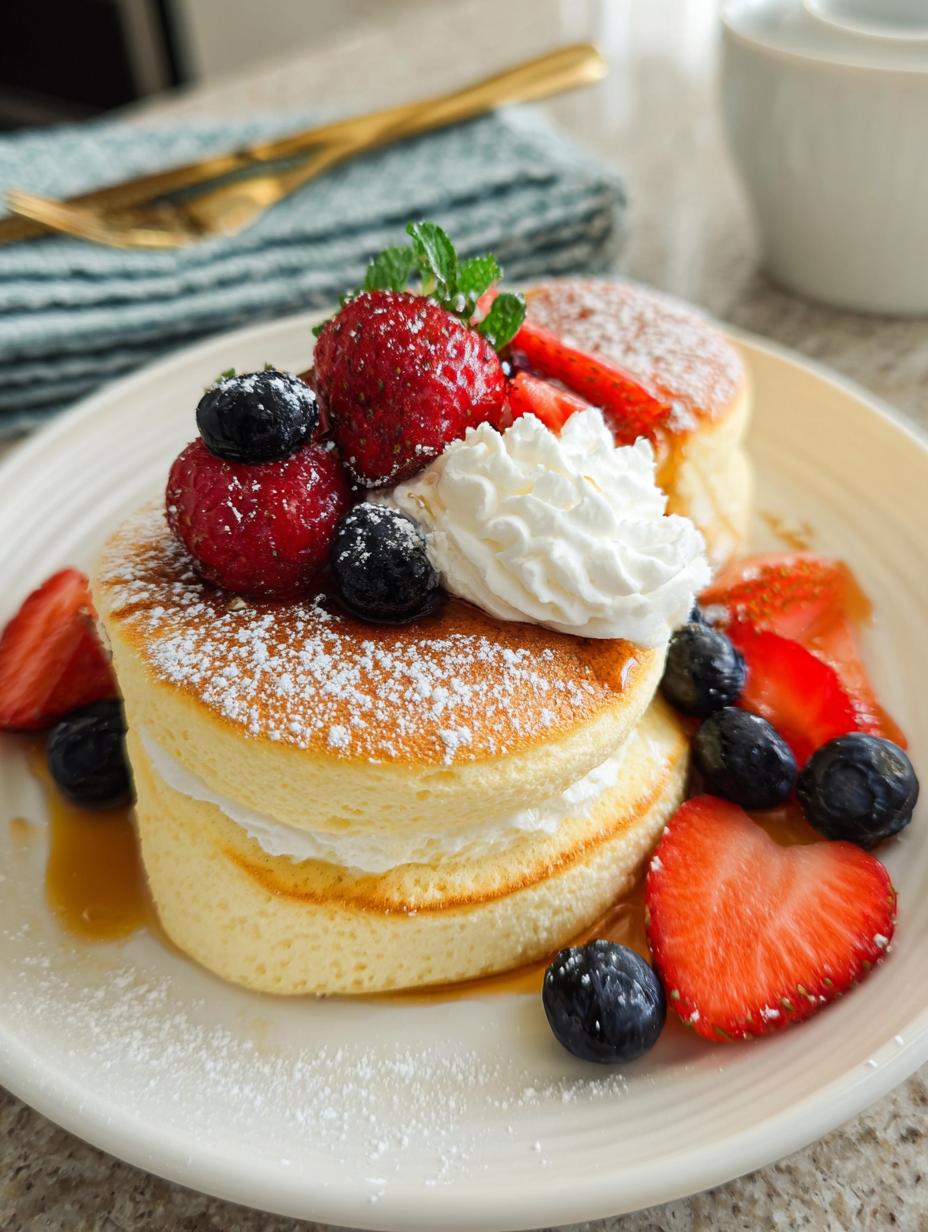 Japanese Soufflé Pancakes - detail 2
