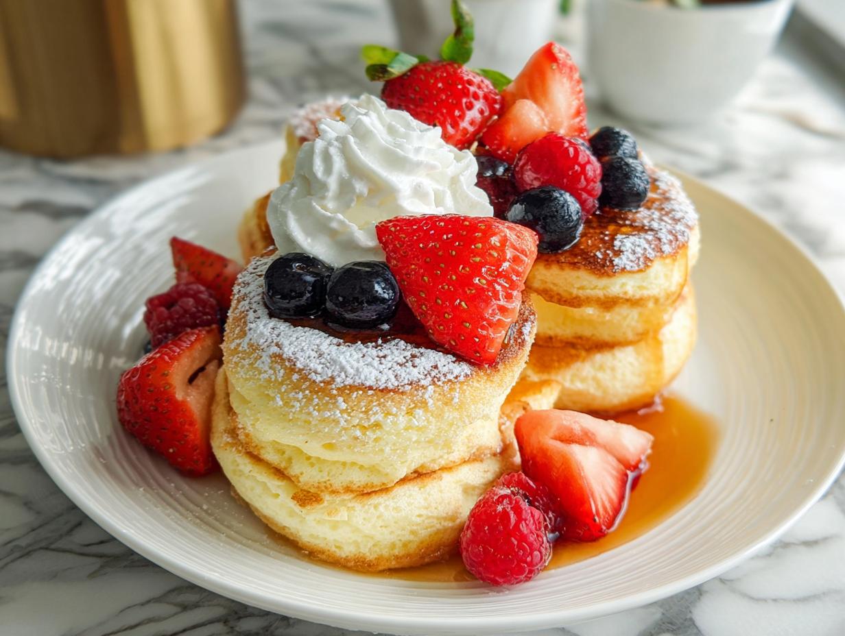 Japanese Soufflé Pancakes
