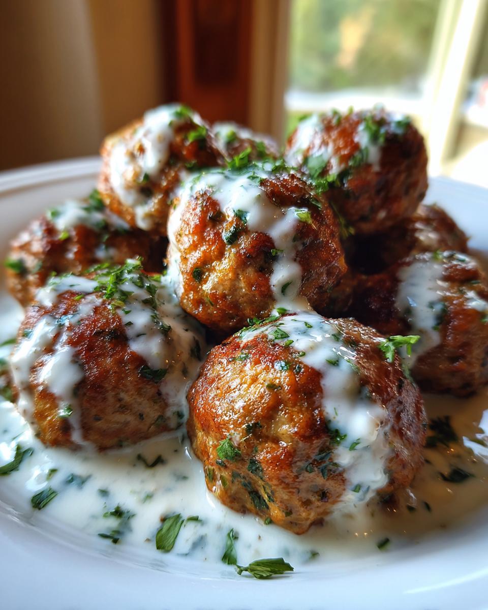 Juicy High-Protein Turkey Meatballs - detail 1