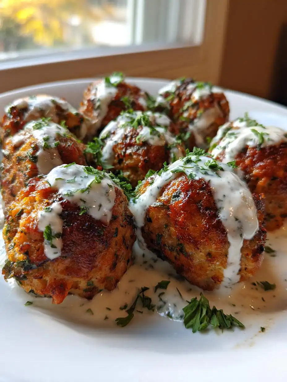 Juicy High-Protein Turkey Meatballs - detail 2