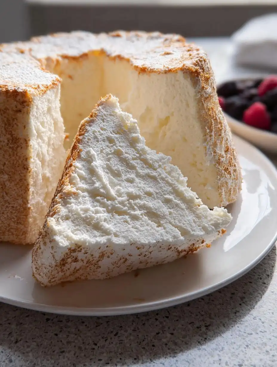 Light and Fluffy Gluten Free Angel Food Cake - detail 2