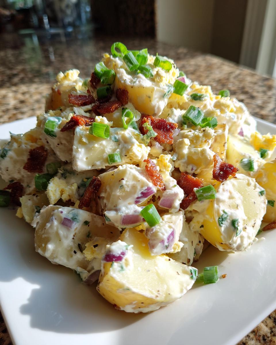 Loaded Ranch Potato Salad Gluten-Free and Creamy - detail 1