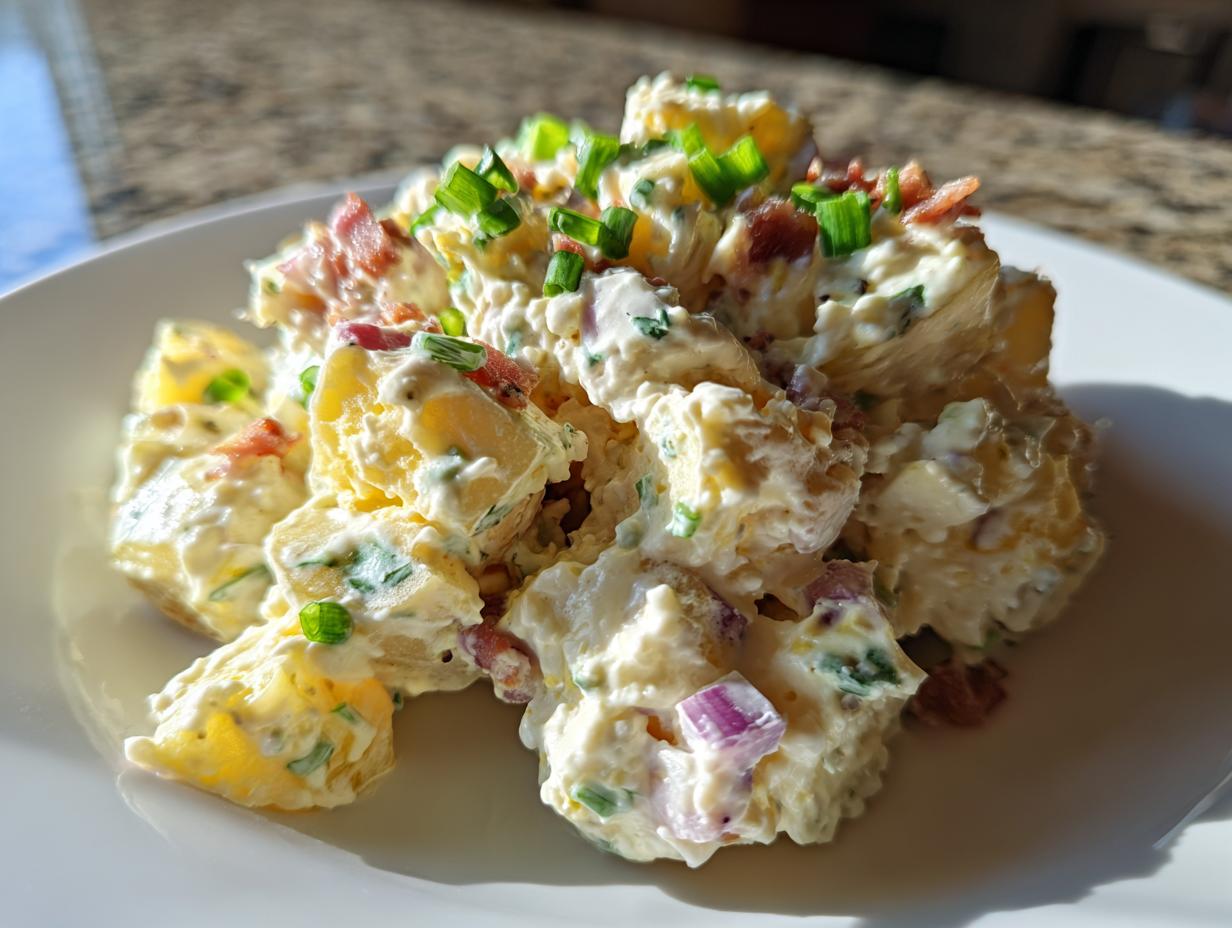 Best Loaded Ranch Potato Salad Gluten-Free Creamy Secret