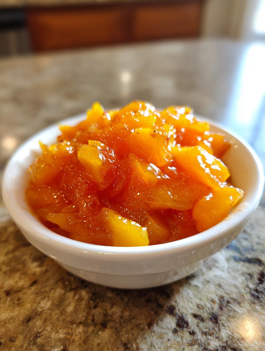 Mango Compote - detail 2