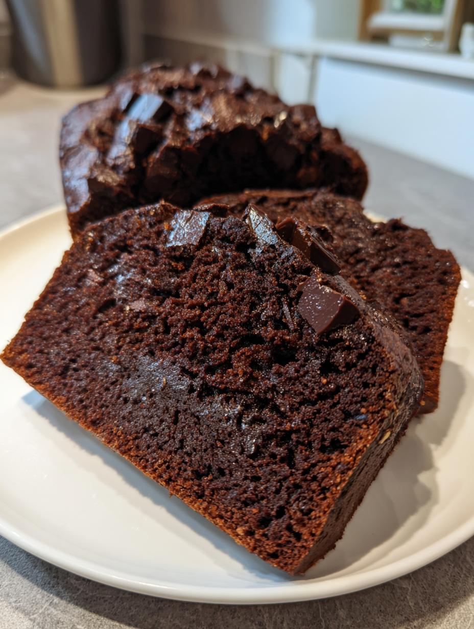 No Knead Double Chocolate Bread With Crispy Crust - detail 2