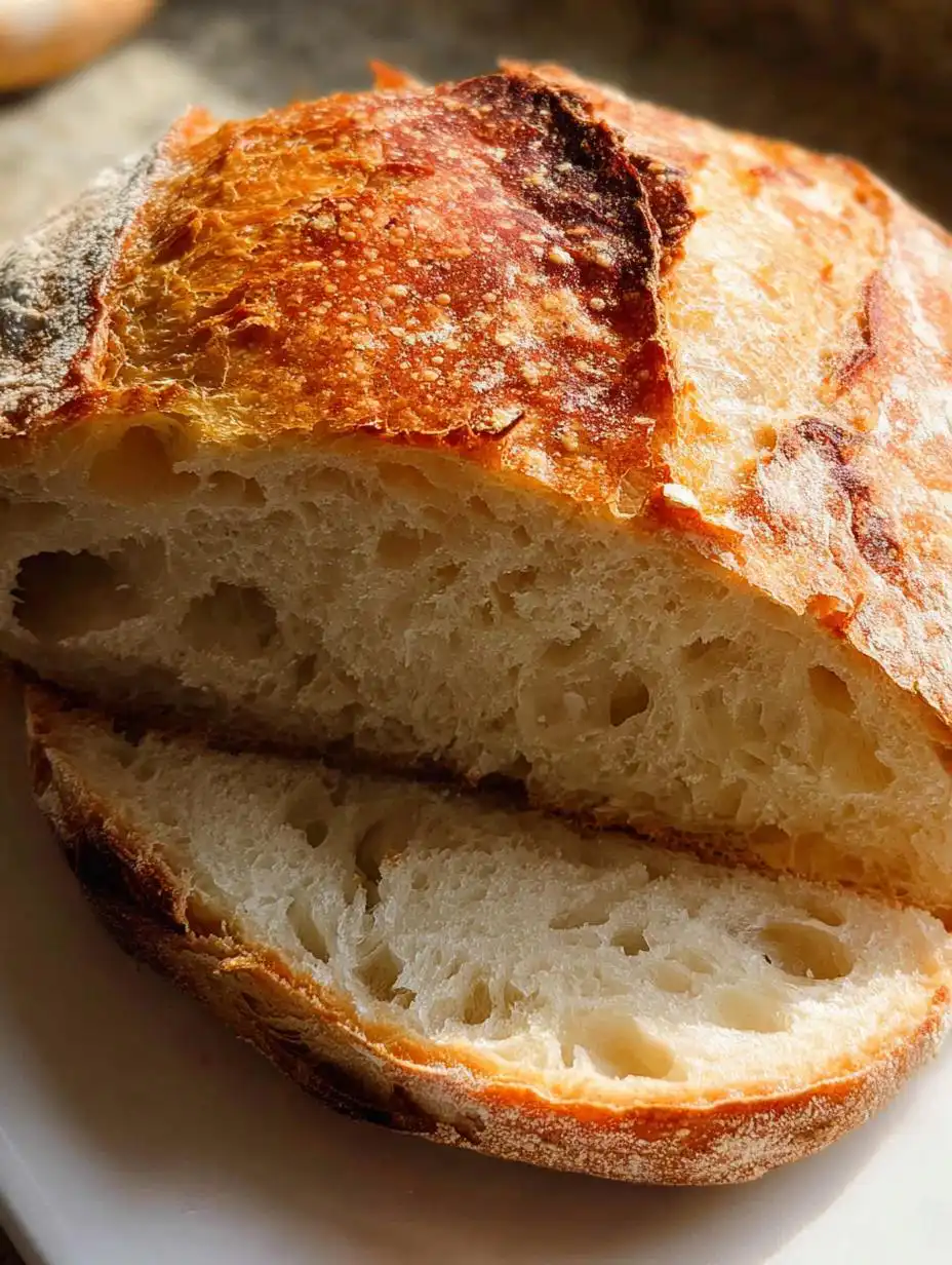 No knead yeast bread - detail 2