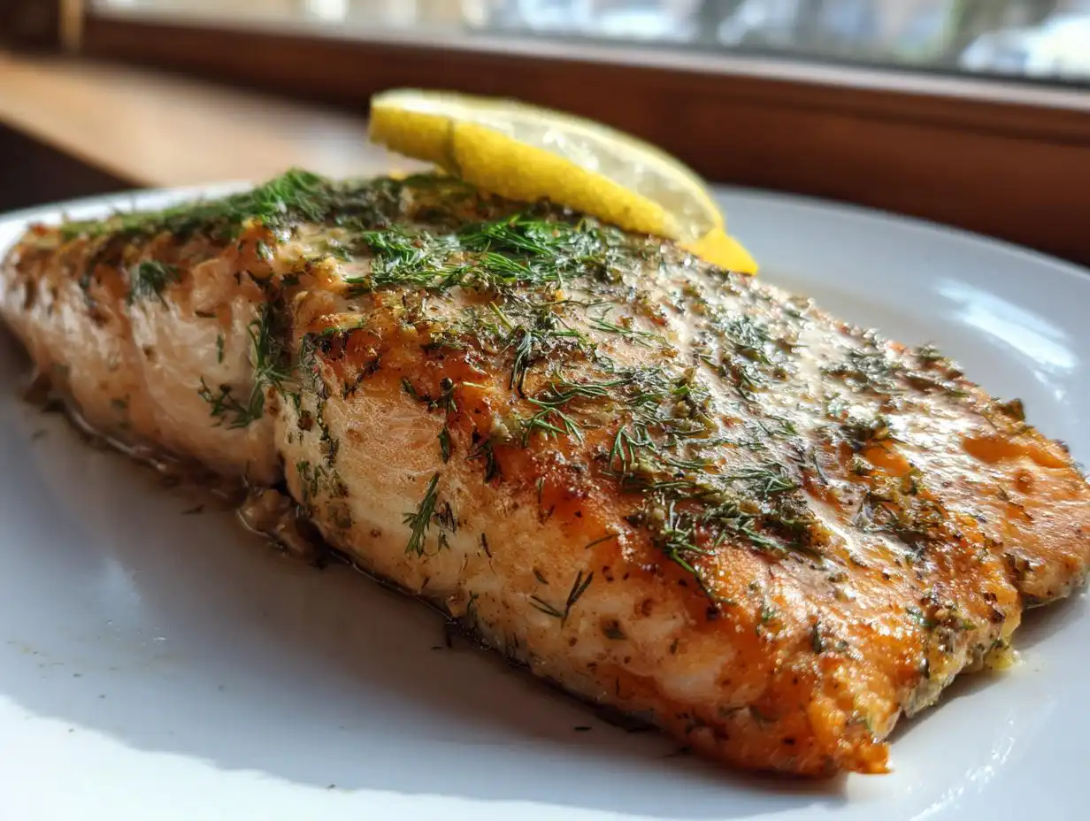 Amazing Oven Poached Salmon in 15 Minutes