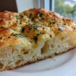 Parmesan garlic flatbread