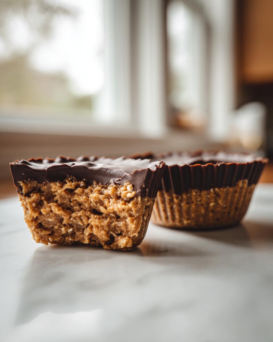 Peanut Butter Oat Cups - detail 1