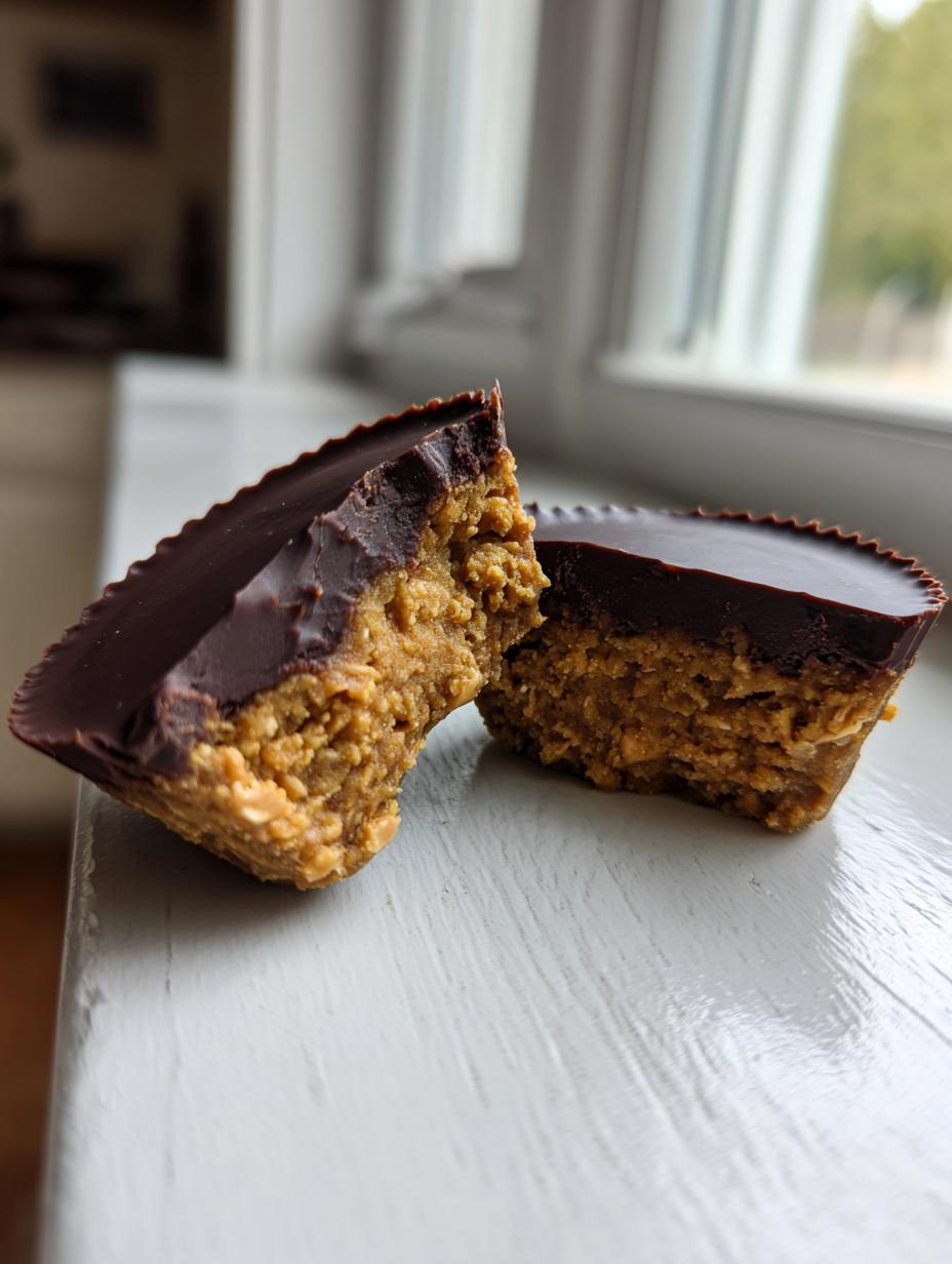 Peanut Butter Oat Cups - detail 2