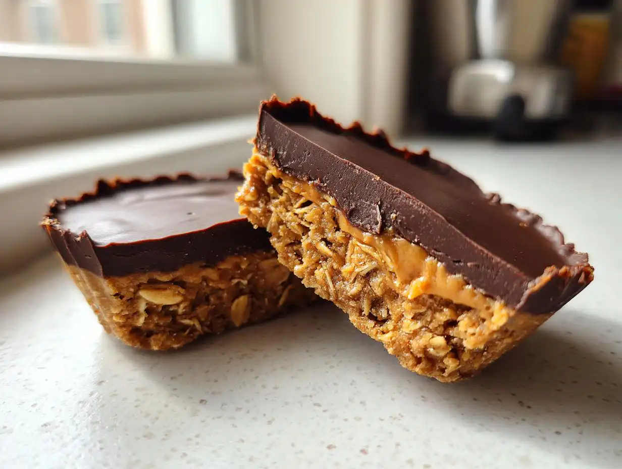 Amazing 10-Minute Peanut Butter Oat Cups