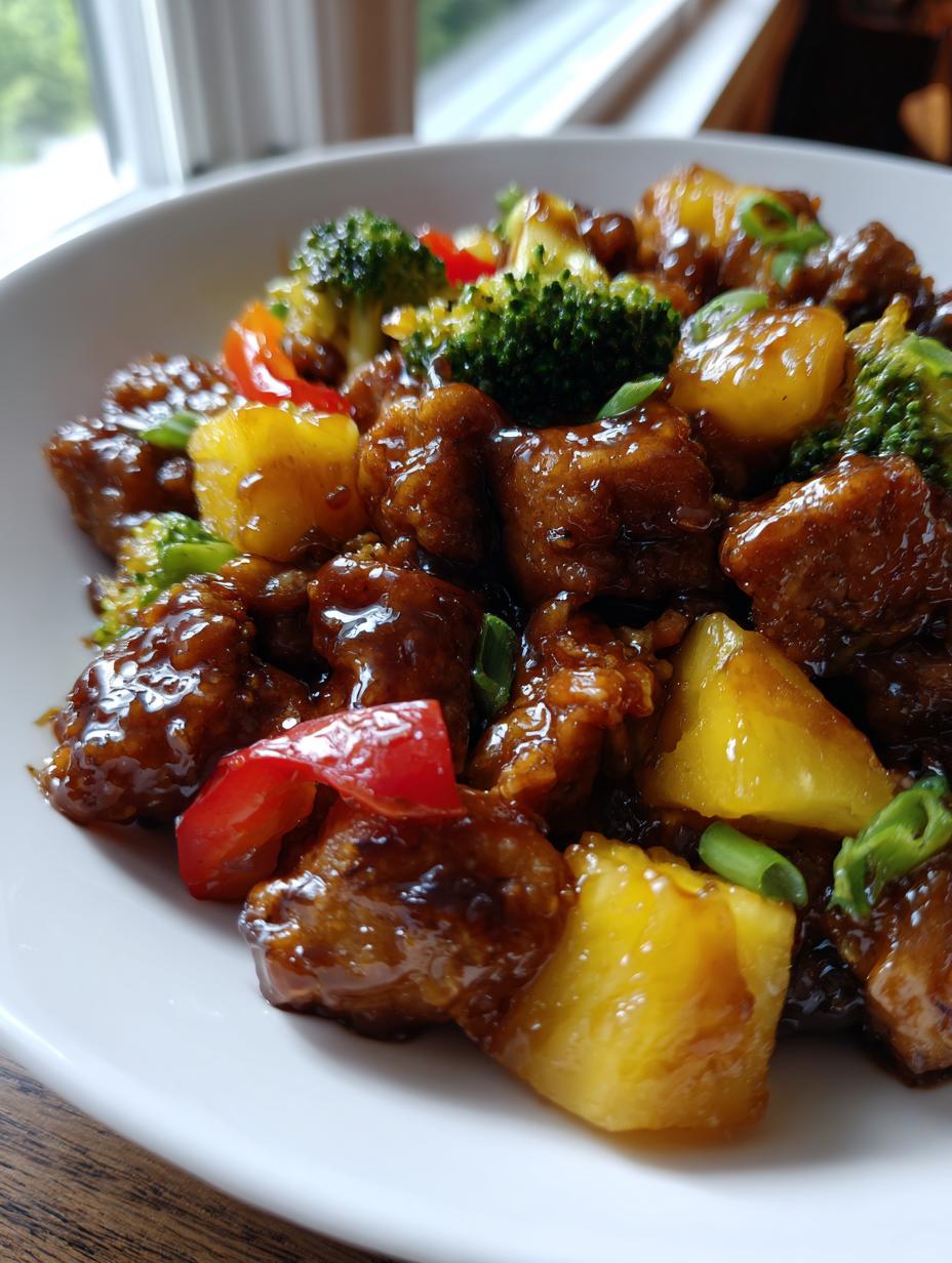 Pineapple Chicken Teriyaki - detail 2