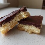 Protein Cookie Dough Bark With Chocolate Layer