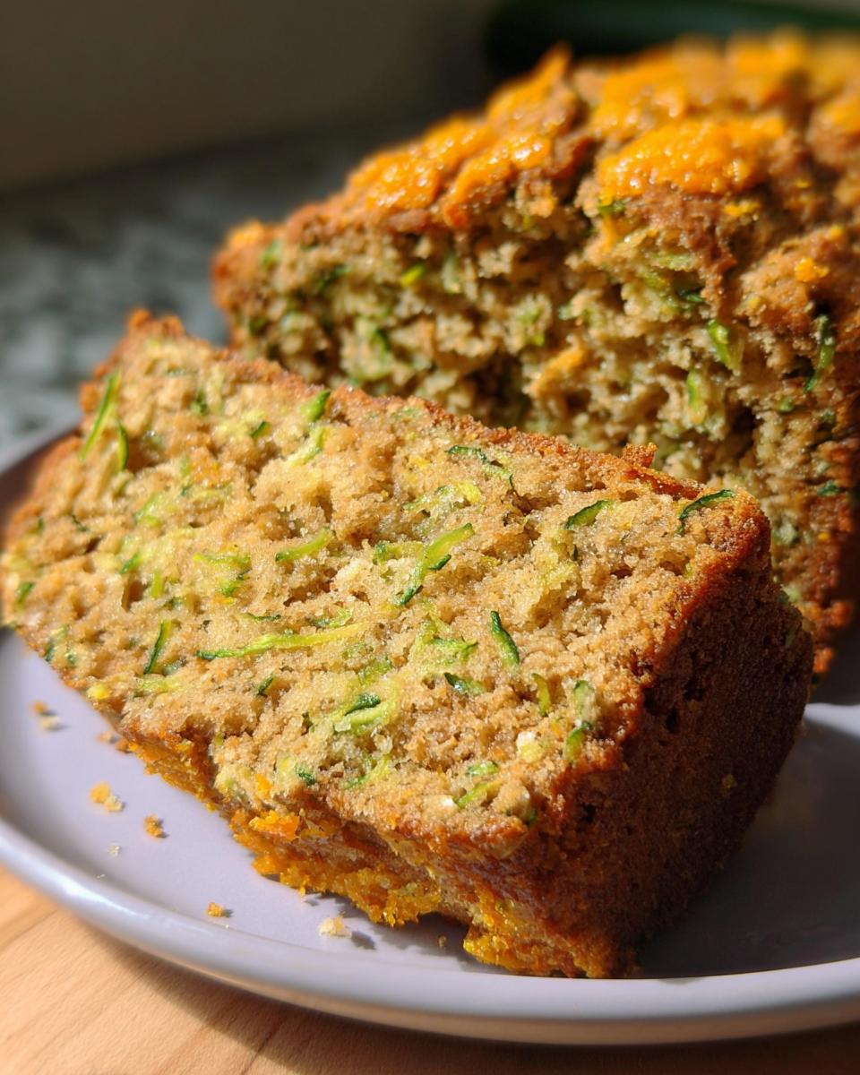 Protein zucchini bread - detail 1