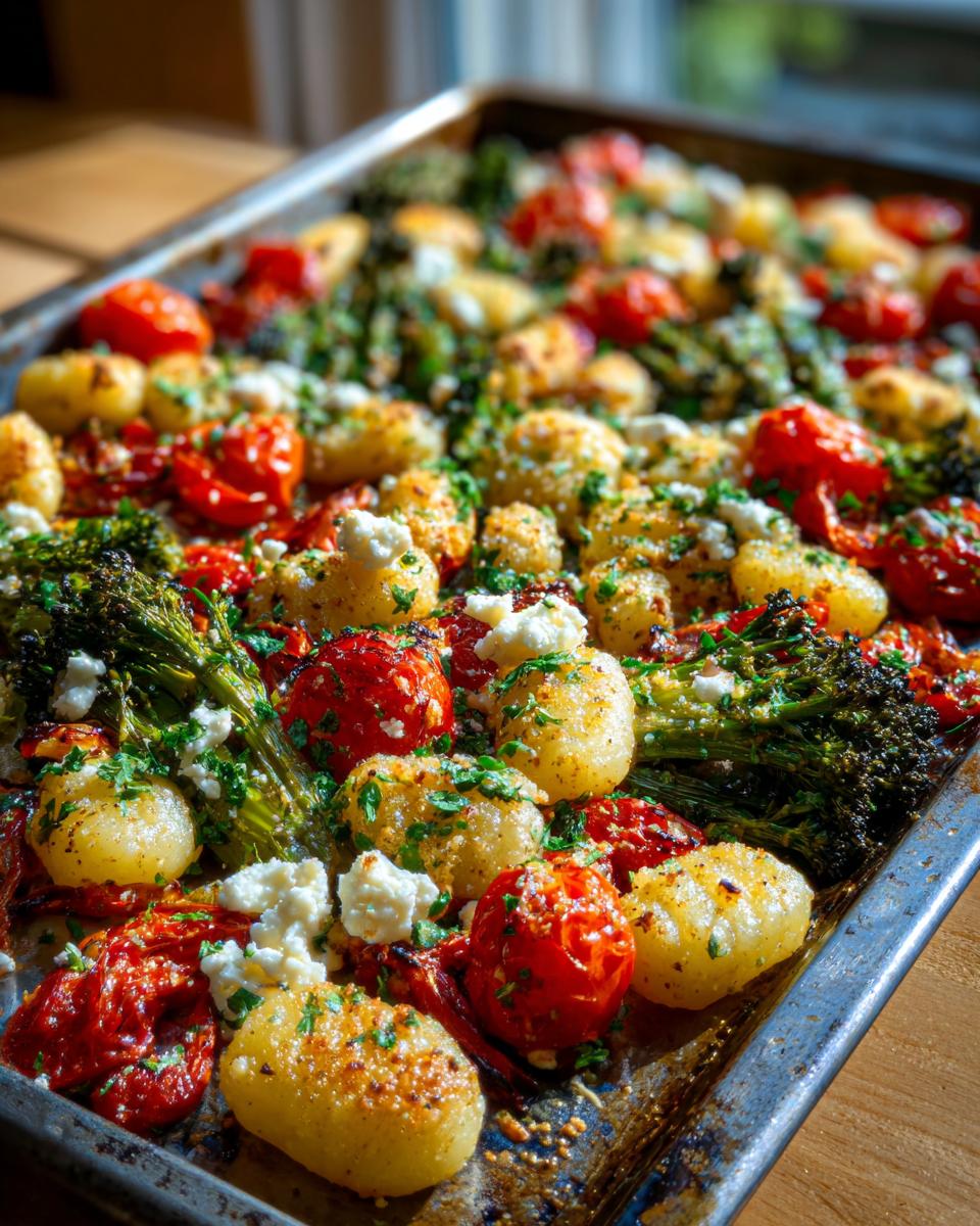 Sheet Pan Gnocchi - detail 1