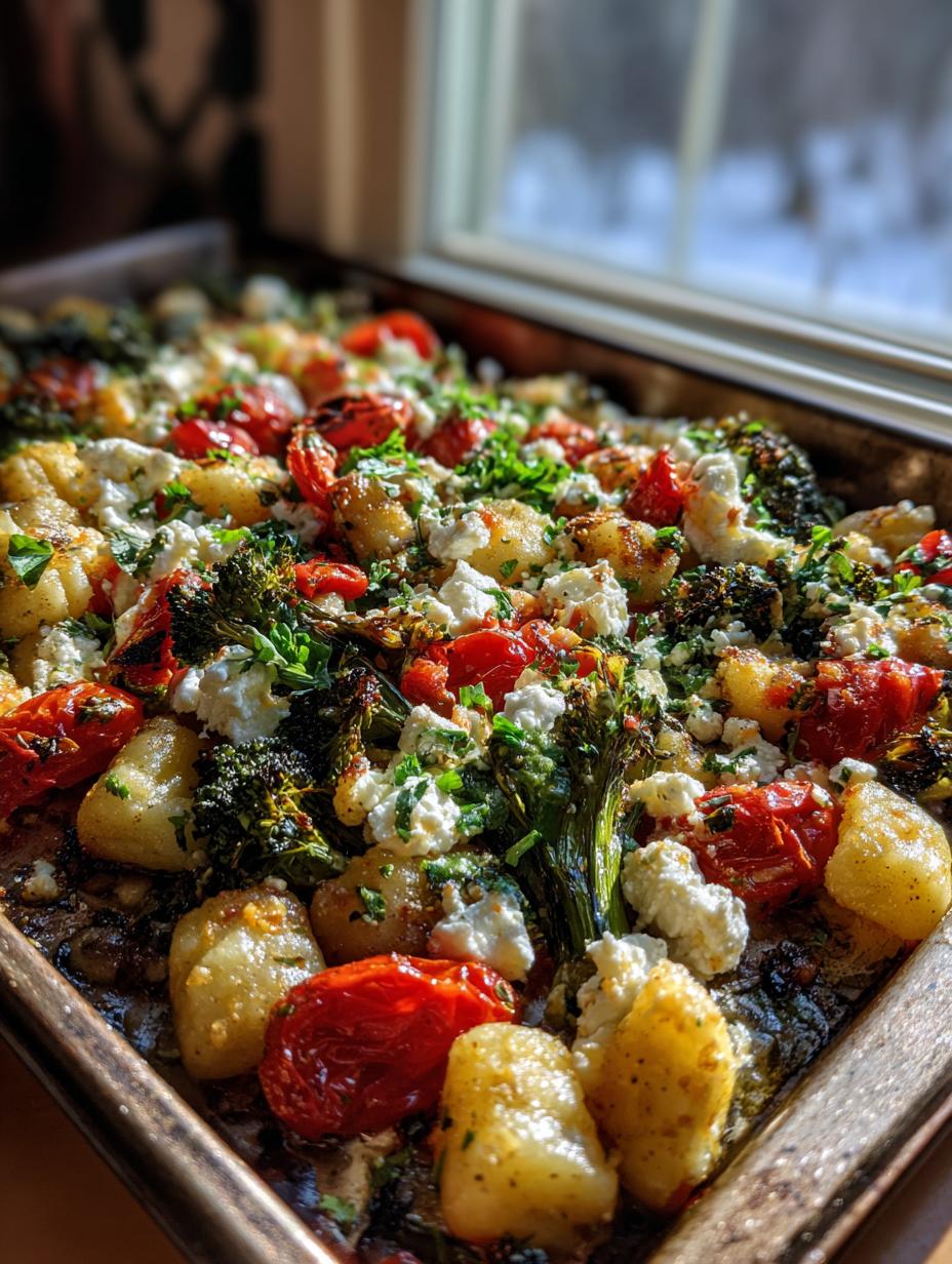 Sheet Pan Gnocchi - detail 2