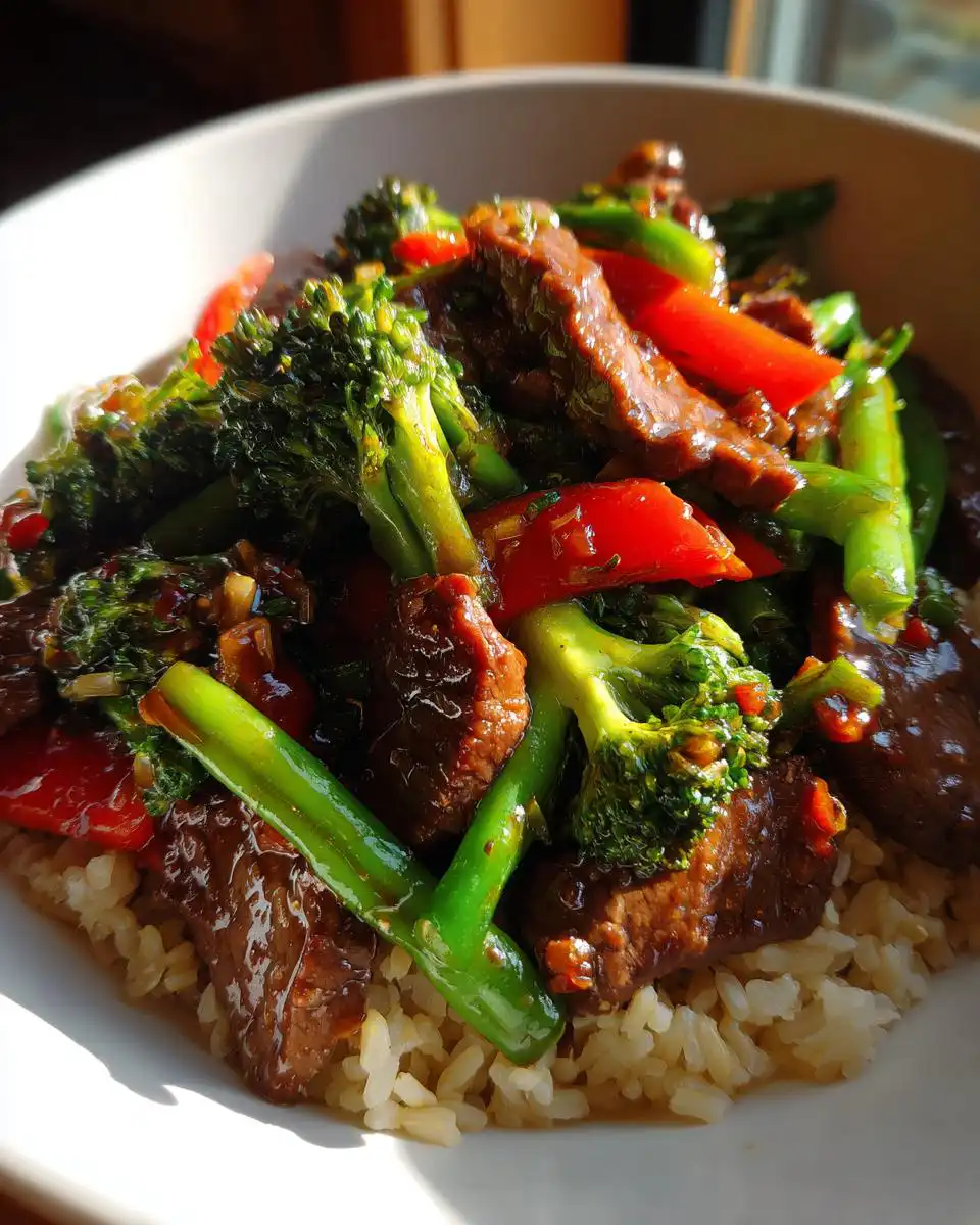 Sizzling Asian Beef Stir-Fry with Veggies - detail 1