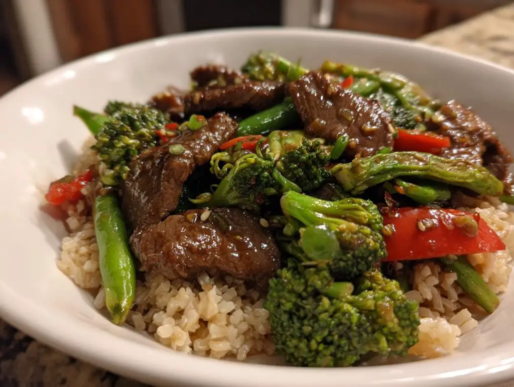Sizzling Asian Beef Stir-Fry with Veggies
