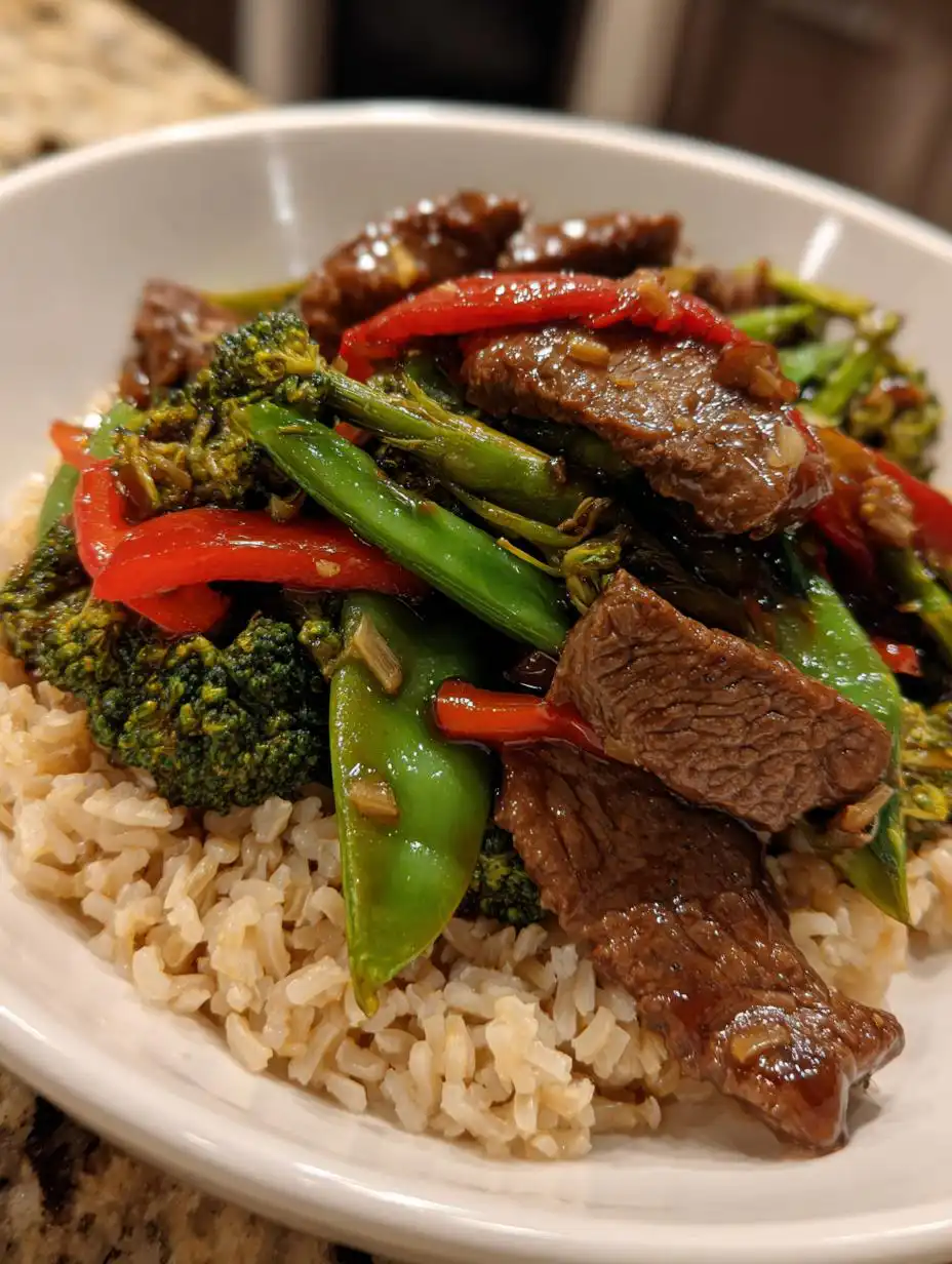 Sizzling Asian Beef Stir-Fry with Veggies - detail 2