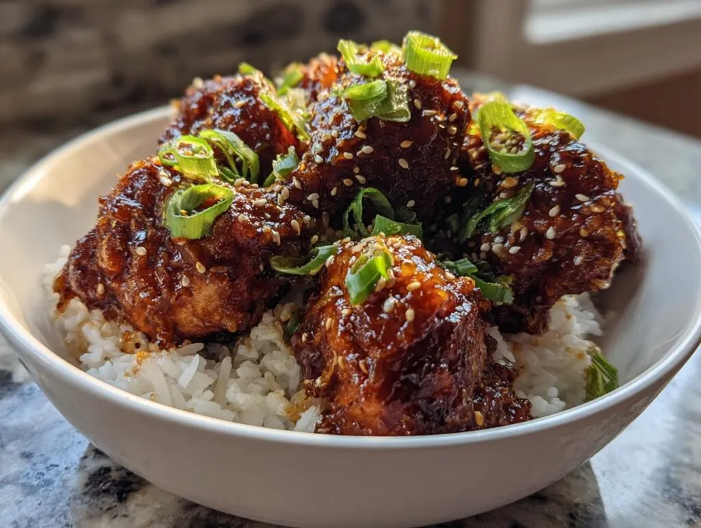 Slow Cooker Honey Garlic Chicken Thighs