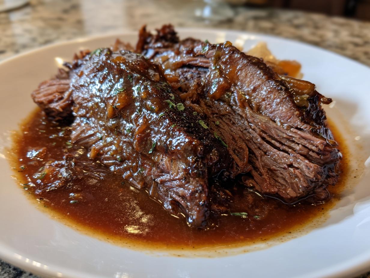 Tender 9-Hour Slow Cooker Texas-Style Beef Pot Roast