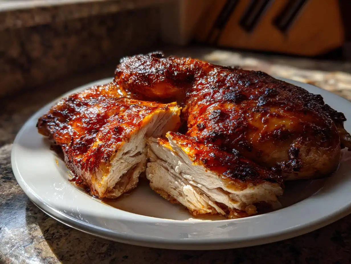 Stunning Smoked Paprika Roasted Chicken in 1 Hour